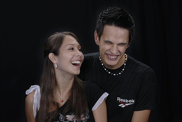 Monia und David