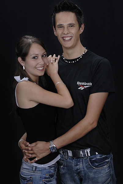 Monia und David