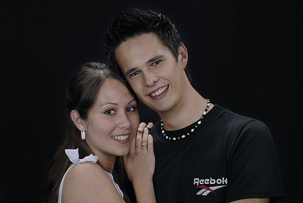 Monia und David