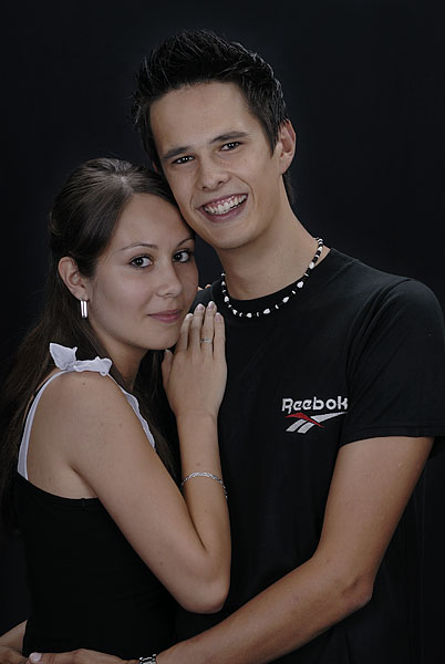Monia und David
