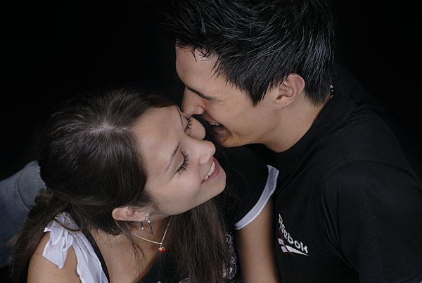 Monia und David