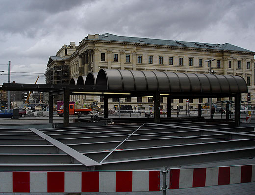 Schloss Baustelle