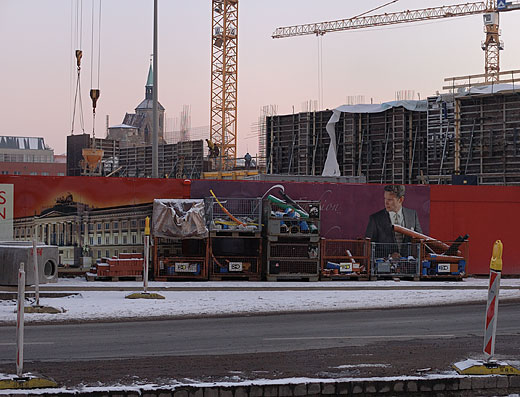 Schloss Baustelle