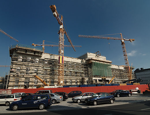 Schloss Baustelle