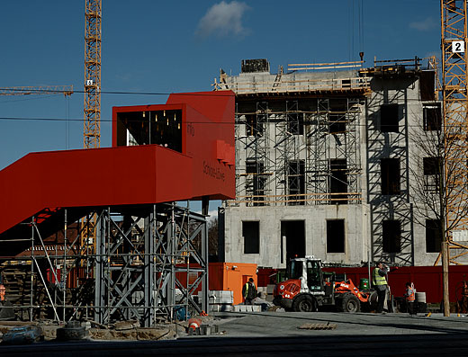 Schloss Baustelle